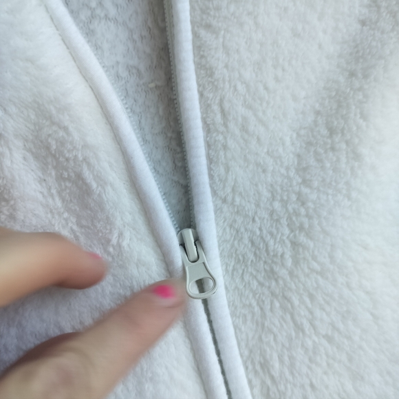 Large plush cozy jacket used great condition - Picture 6 of 6